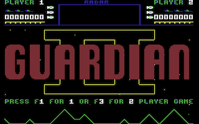 Guardian II: Revenge of the Mutants - Commodore 64