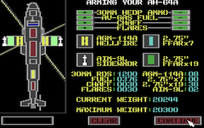 Gunship - Commodore 64