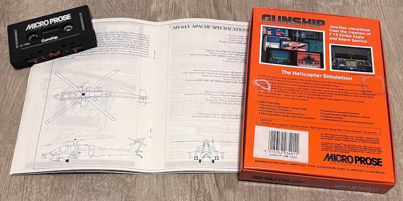 Gunship - Commodore 64