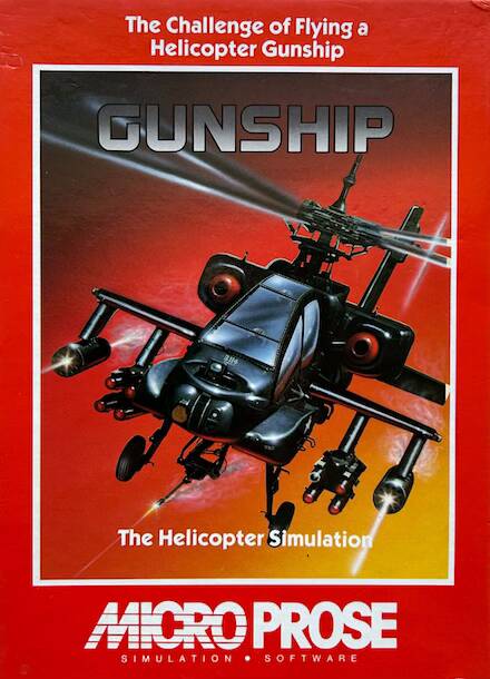 Gunship - Commodore 64