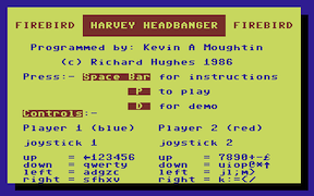 Harvey Headbanger - Commodore 64