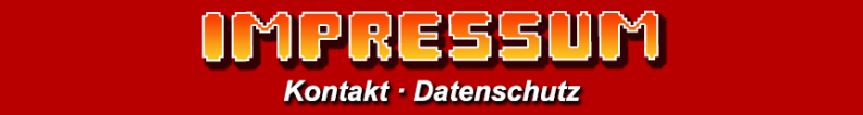 RetroMO Impressum - Kontakt - Datenschutz