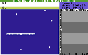 Heathrow Air Traffic Control - Commodore 64