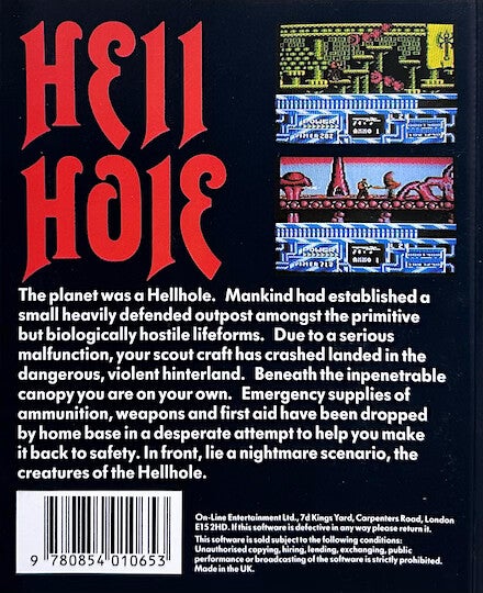 Hellhole · Commodore 64