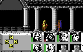 Heroes of the Lance - Commodore 64