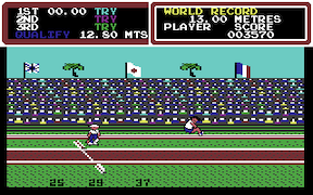 Hyper Sports - Commodore 64