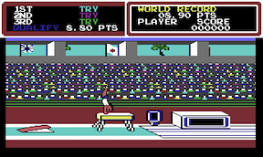 Hyper Sports - Commodore 64