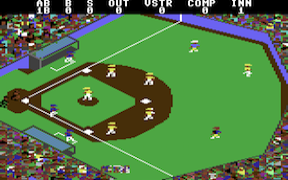 Championship Baseball - Commodore 64