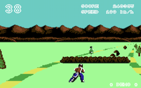 Enduro Racer - Commodore 64