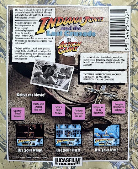 Indiana Jones and the Last Crusade - Commodore 64