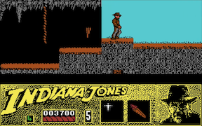 Indiana Jones and the Last Crusade - Commodore 64
