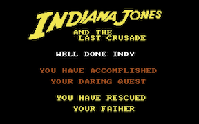 Indiana Jones and the Last Crusade - Commodore 64