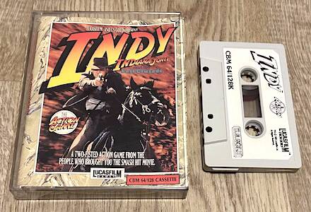 Indiana Jones and the Last Crusade - Commodore 64