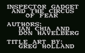 Inspector Gadget - Commodore 64