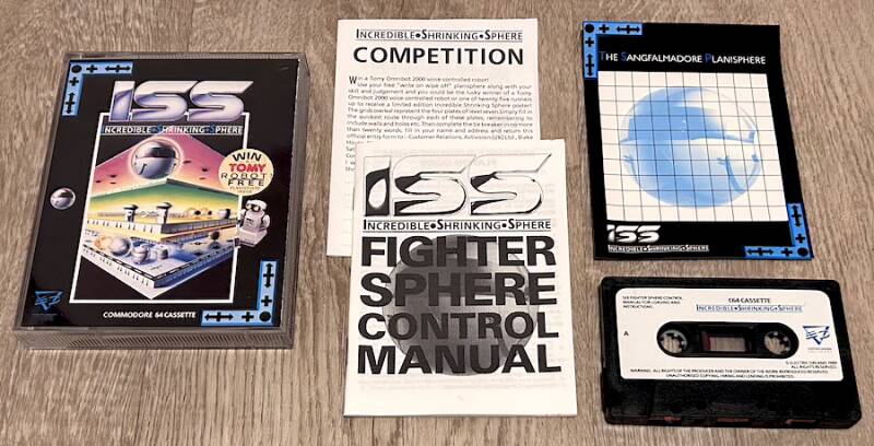 ISS - Incredible Shrinking Sphere - Commodore 64
