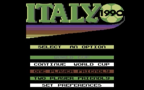 Italy 1990 Winners Edition - Commodore 64
