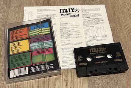 Italy 1990 Winners Edition - Commodore 64