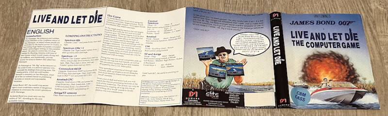 James Bond 007 - Live and let die - Commodore 64