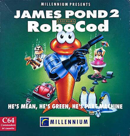 James Pond 2 - Codename RoboCod - Commodore 64