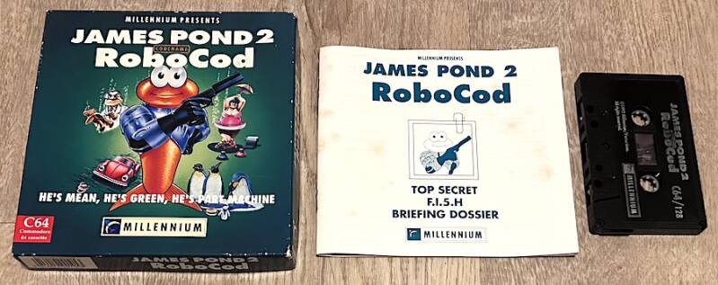 James Pond 2 - Codename RoboCod - Commodore 64