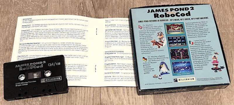 James Pond 2 - Codename RoboCod - Commodore 64