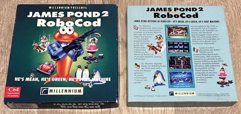 James Pond 2 - Codename RoboCod - Commodore 64