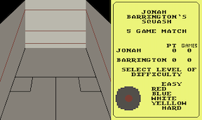 Jonah Barrington's Squash - Commodore 64