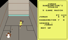 Jonah Barrington's Squash - Commodore 64