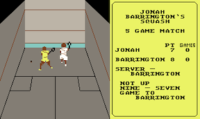 Jonah Barrington's Squash - Commodore 64