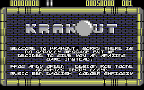 Krakout - Commodore 64