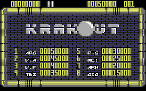 Krakout - Commodore 64