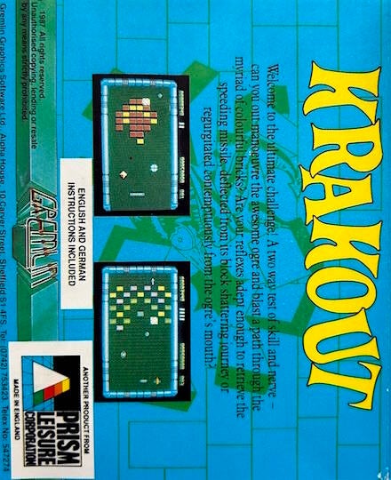 Krakout - Commodore 64