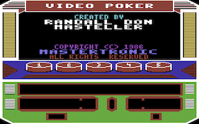 Las Vegas Video Poker - Commodore 64