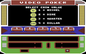 Las Vegas Video Poker - Commodore 64