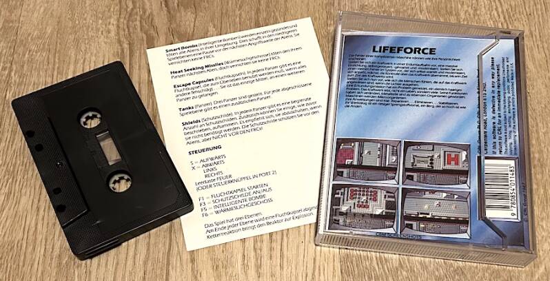 Lifeforce - Commodore 64