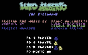 Lupo Alberto - The Videogame - Commodore 64