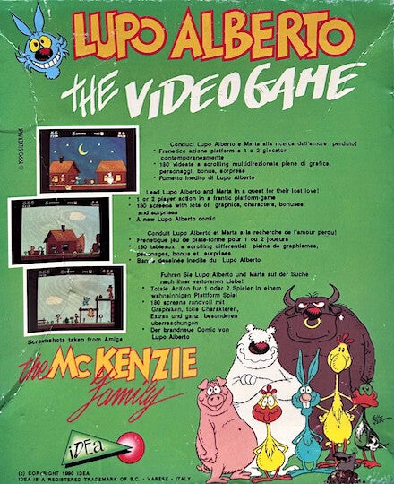 Lupo Alberto - The Videogame - Commodore 64