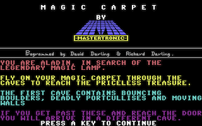 Magic Carpet - Commodore 64