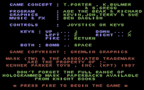 MASK - Commodore 64