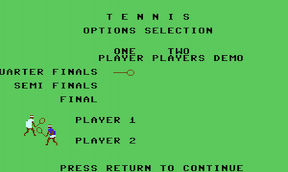 Match Point - Commodore 64
