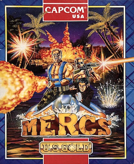 Mercs - Commodore 64