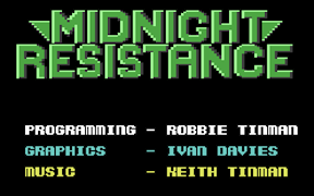 Midnight Resistance - Commodore 64