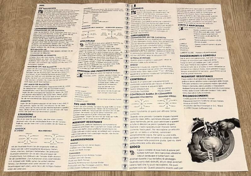 Midnight Resistance - Commodore 64