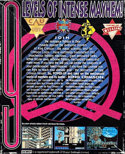 Midnight Resistance - Commodore 64