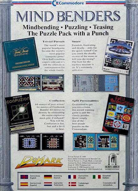 Mind Benders - Commodore 64