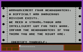 Mission Elevator - Commodore 64