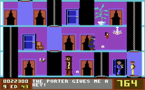 Mission Elevator - Commodore 64