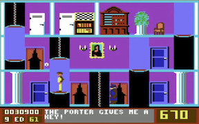 Mission Elevator - Commodore 64