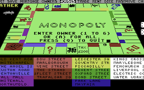 Deluxe MONOPOLY - Commodore 64