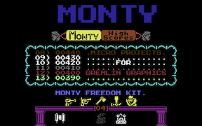 Monty on the Run - Commodore 64